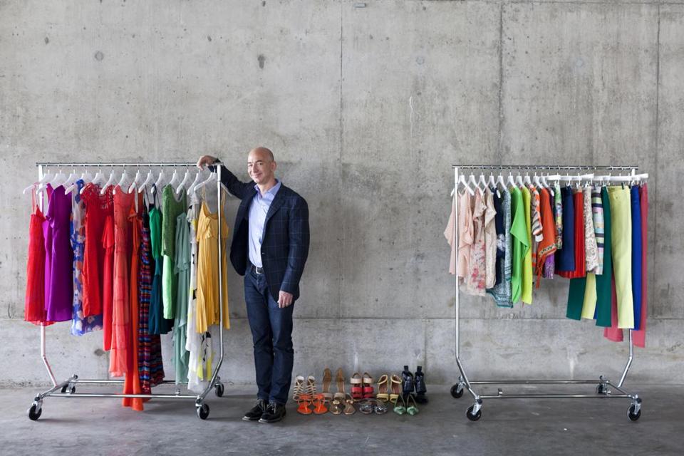 Amazon's CEO Jeff Bezos & The new Prime Wardrobe Service