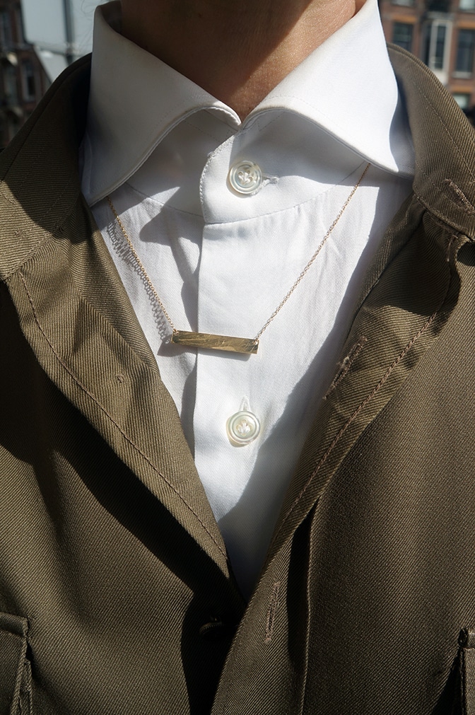 Military jacket- detail