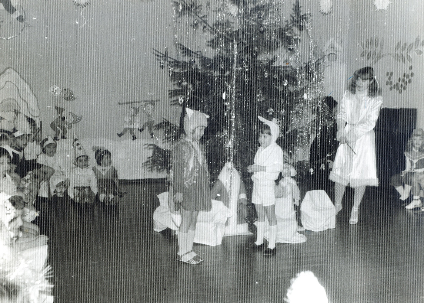 the christmas tree at our russian pre-school