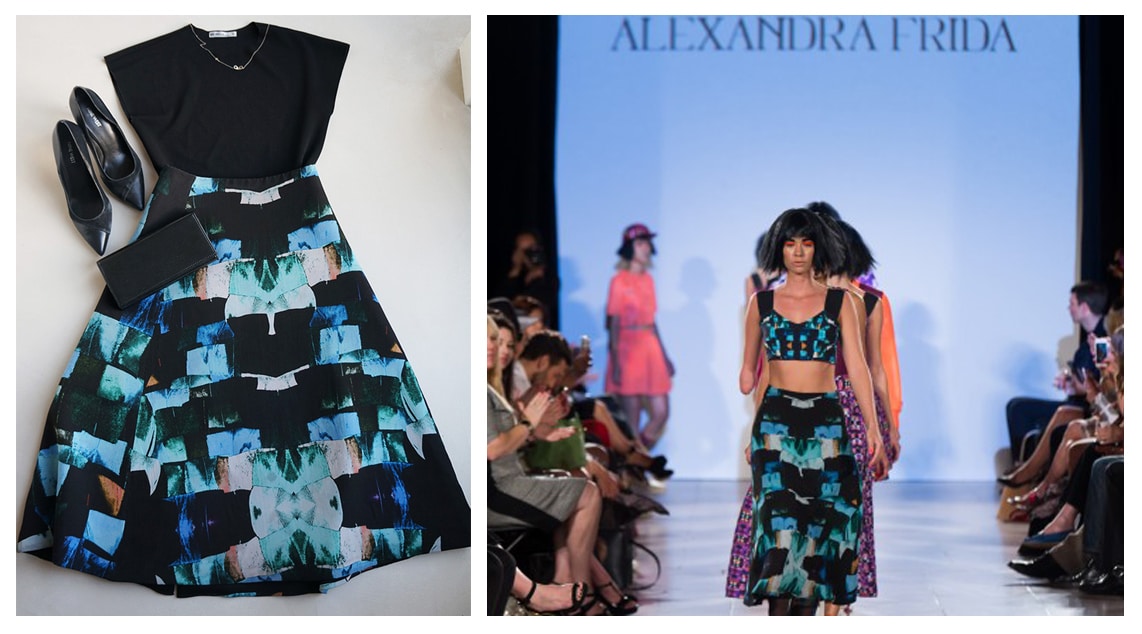 This Alexandra Frida skirt valued at € 700,00!